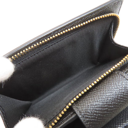 COACH 6390 logo Bifold Wallet with Coin Pocket Leather Ladies [Used]
