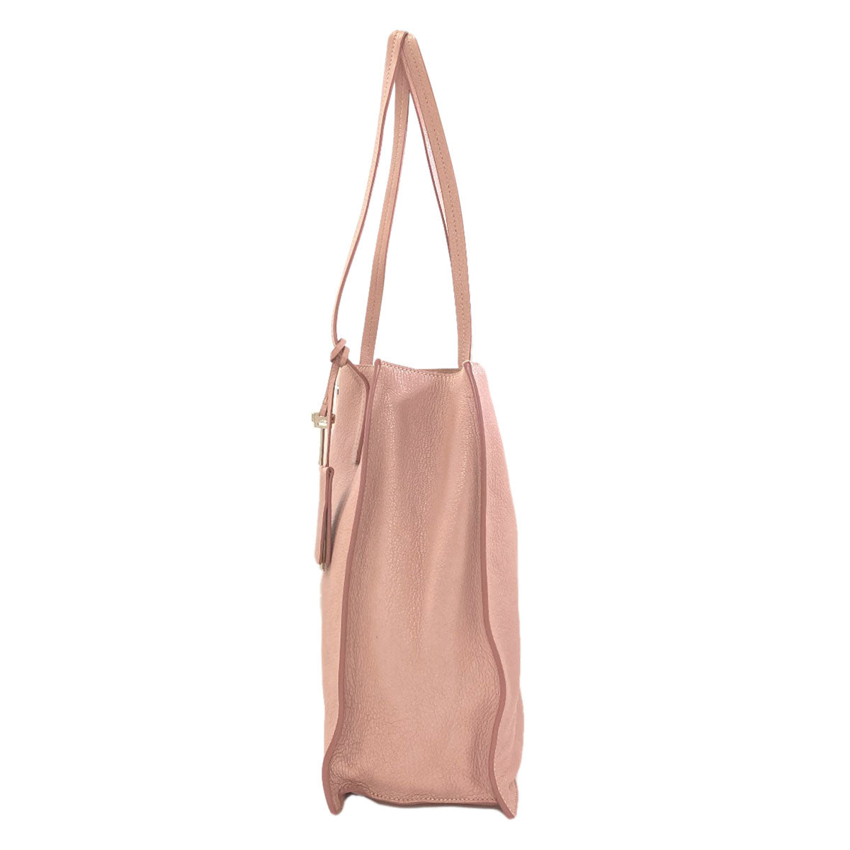 MIUMIU logo Tote Bag Leather Ladies [Used]