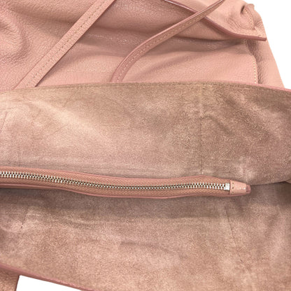 MIUMIU logo Tote Bag Leather Ladies [Used]
