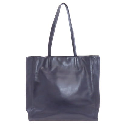 MIUMIU logo Tote Bag Leather Ladies [Used]