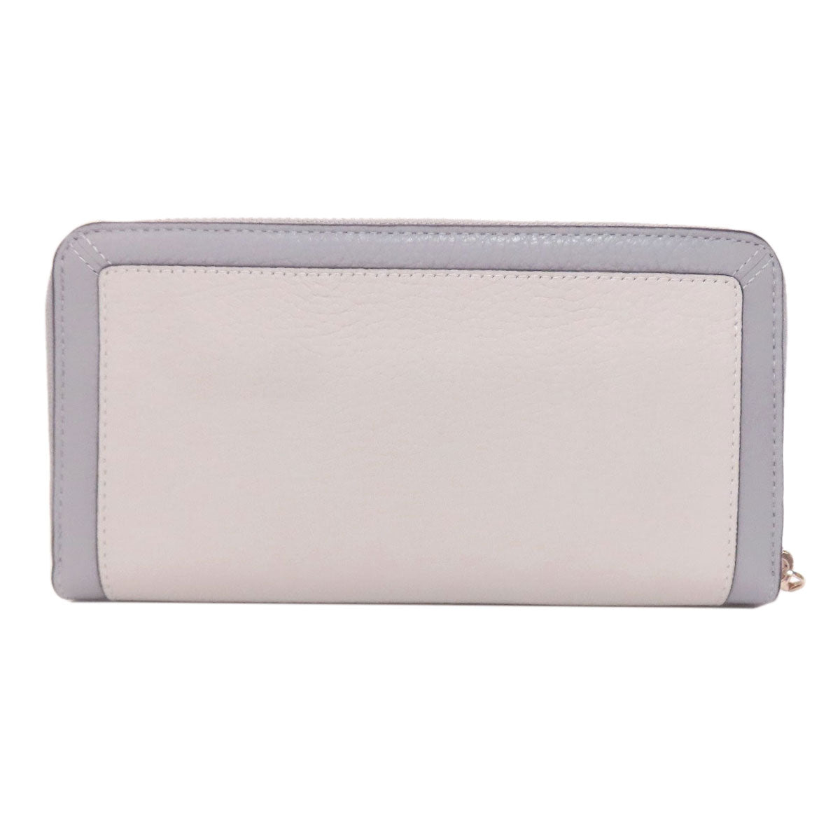 kate spade logo Long wallet (with coin pocket) Leather Ladies [Used]