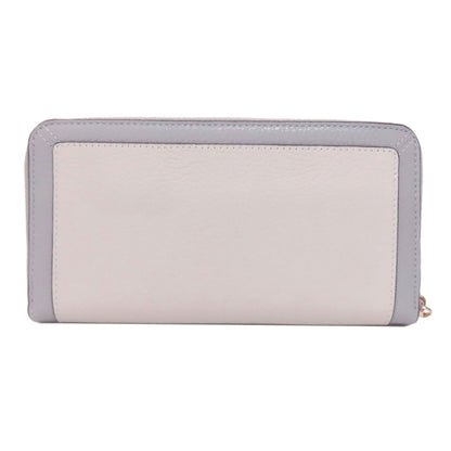 kate spade logo Long wallet (with coin pocket) Leather Ladies [Used]