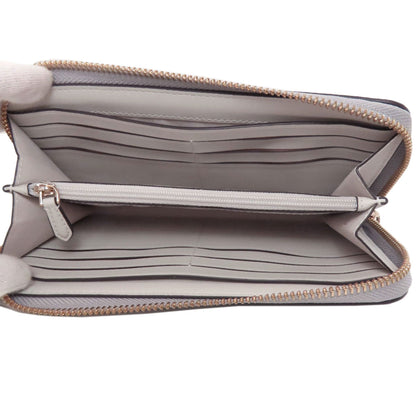kate spade logo Long wallet (with coin pocket) Leather Ladies [Used]
