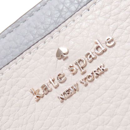 kate spade logo Long wallet (with coin pocket) Leather Ladies [Used]