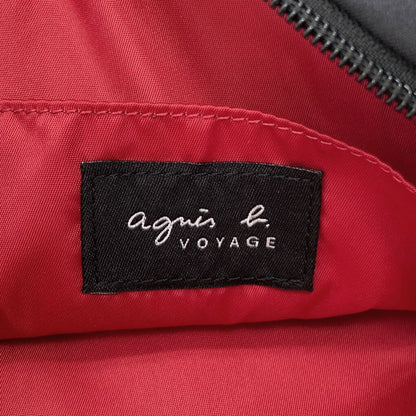 agnes b. logo Handbag Nylon Ladies [Used]
