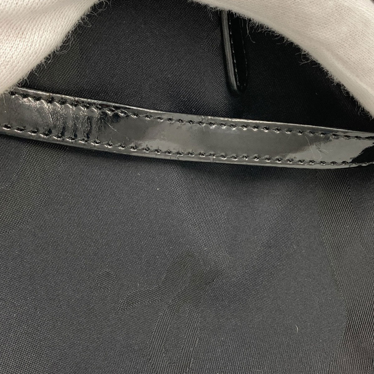 agnes b. logo Handbag Nylon Ladies [Used]