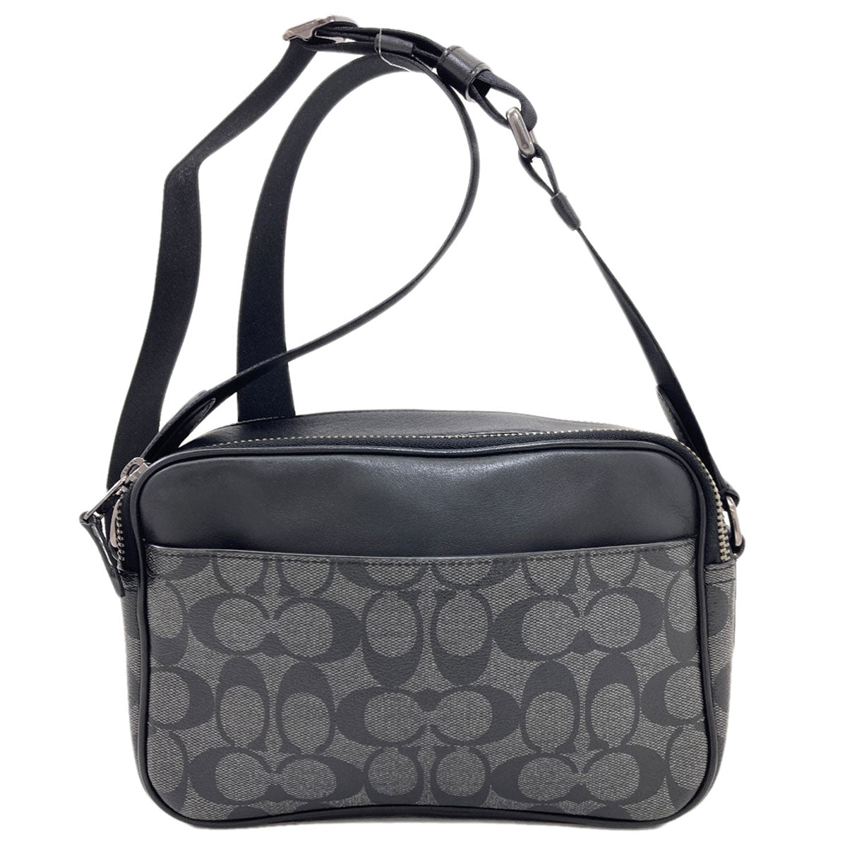 COACH C4149 Graham Signature Shoulder Bag PVC Ladies [Used]