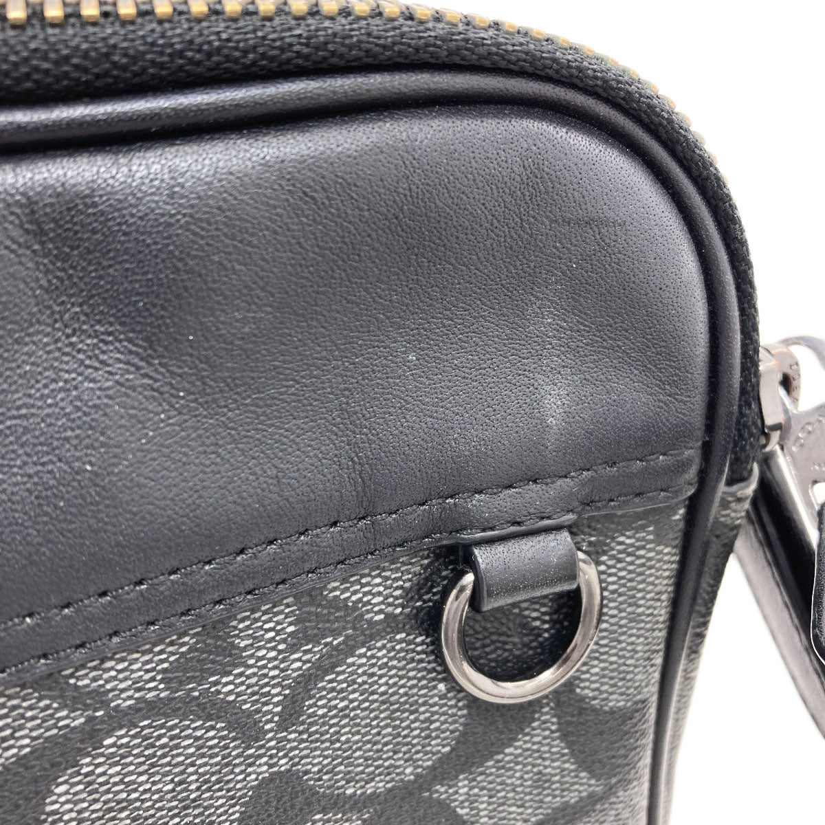 COACH C4149 Graham Signature Shoulder Bag PVC Ladies [Used]