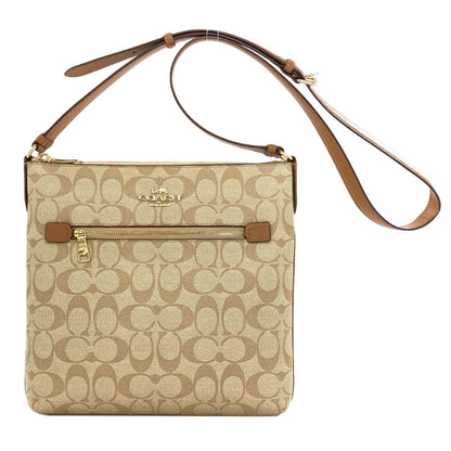 COACH C1554 Signature Shoulder Bag PVC Ladies [Used]