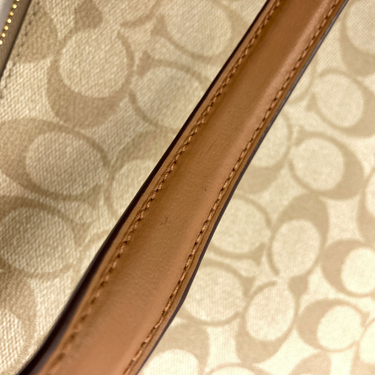 COACH C1554 Signature Shoulder Bag PVC Ladies [Used]