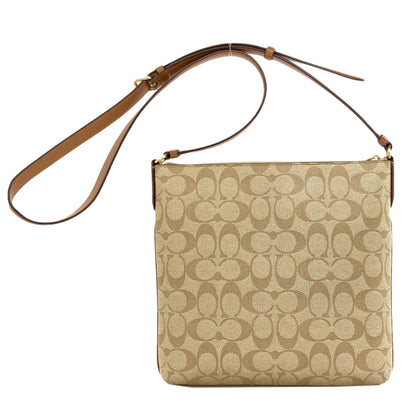COACH C1554 Signature Shoulder Bag PVC Ladies [Used]