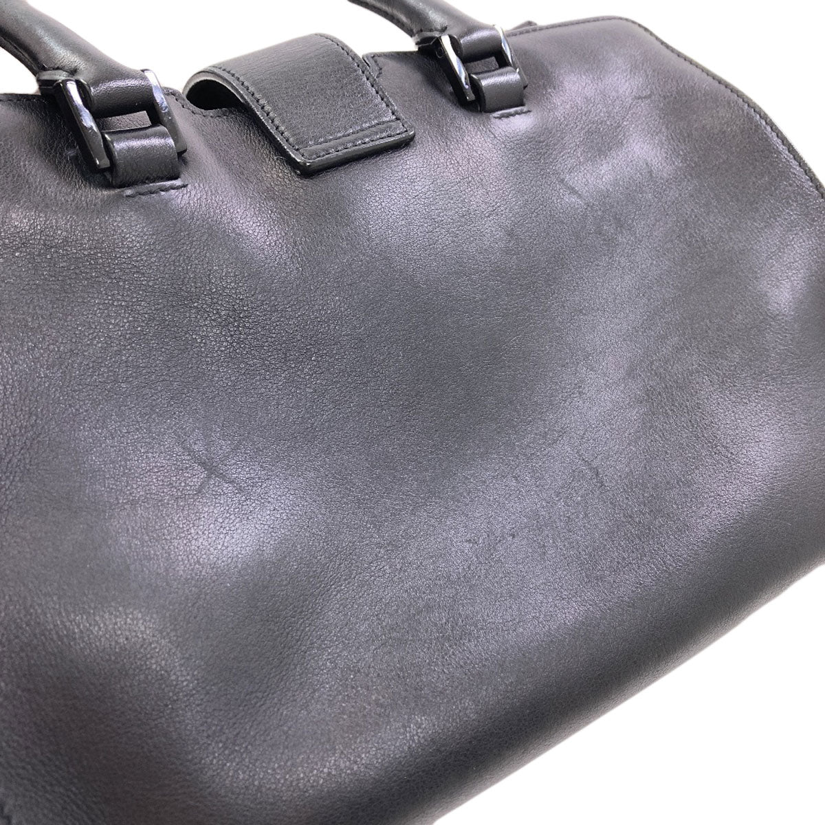 SAINT LAURENT Baby Kabas 2WAY Handbag Calf Ladies [Used]