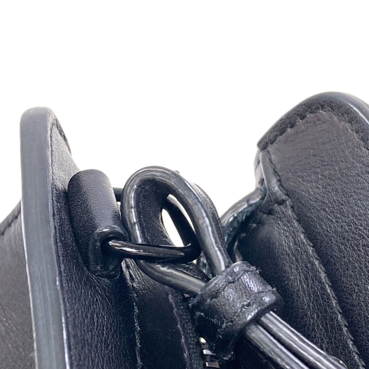 SAINT LAURENT Baby Kabas 2WAY Handbag Calf Ladies [Used]