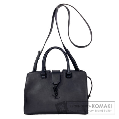 SAINT LAURENT Baby Kabas 2WAY Handbag Calf Ladies [Used]