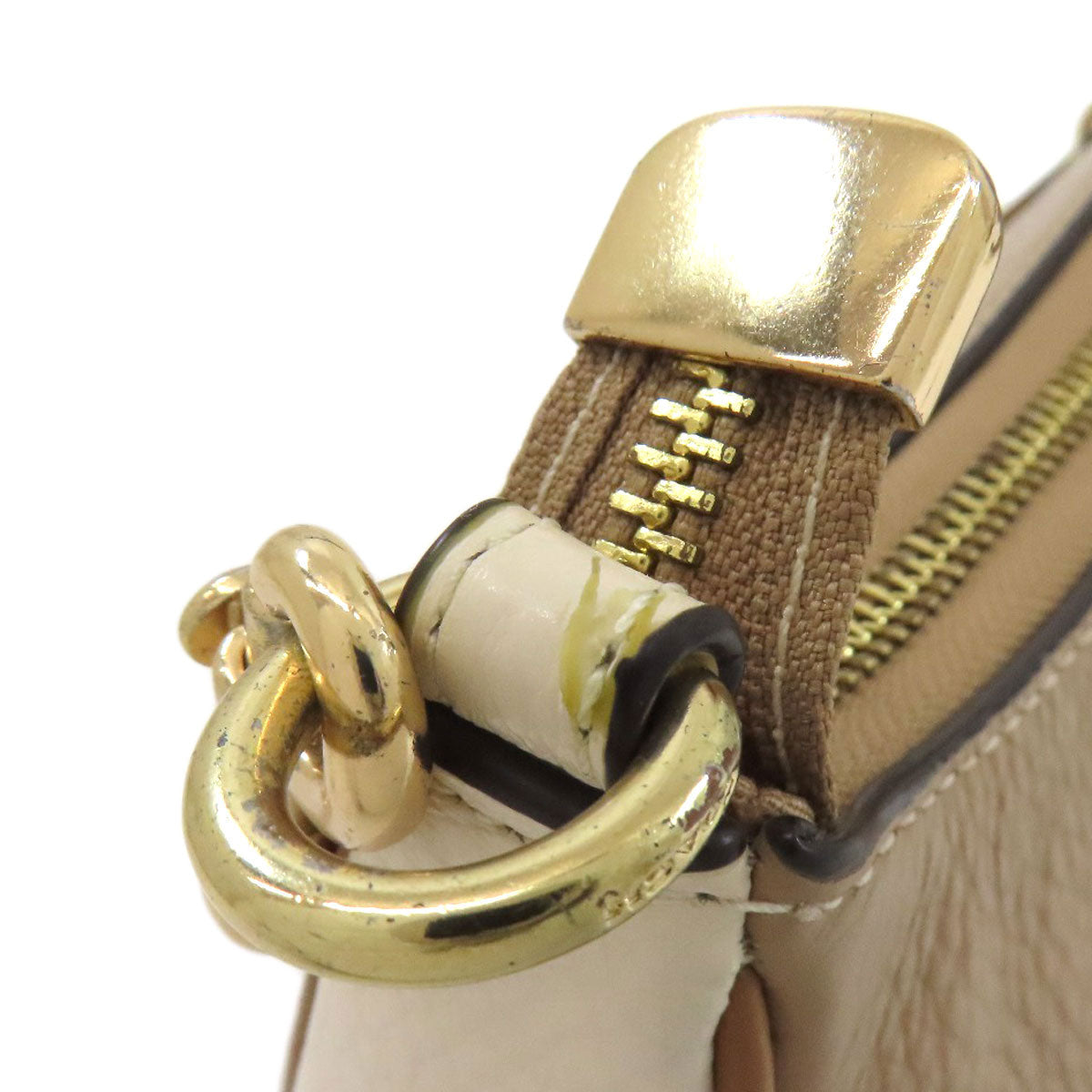COACH CA173 Terry 2WAY Handbag Leather Ladies [Used]