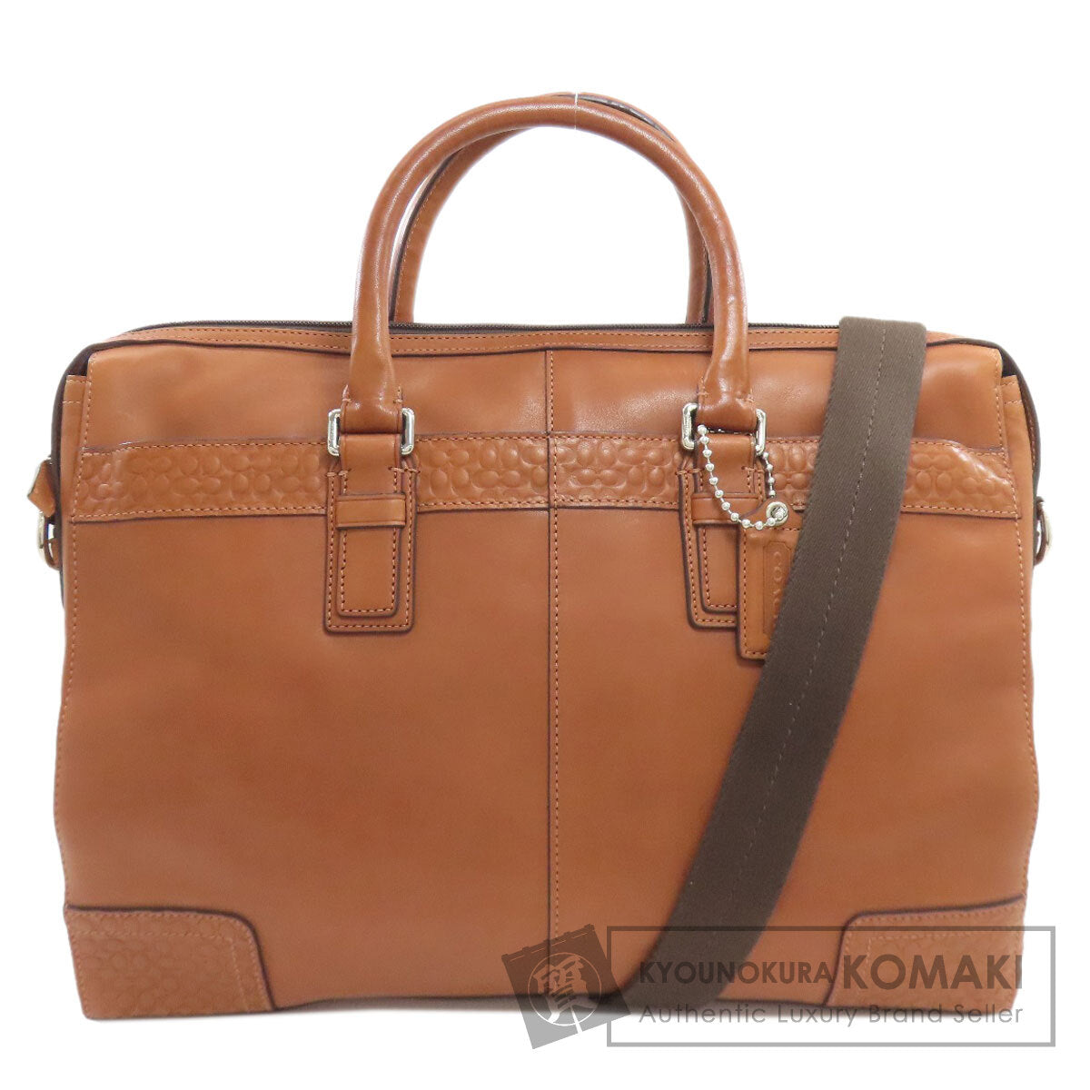 COACH F70454 Briefcase Business bag Leather mens [Used]