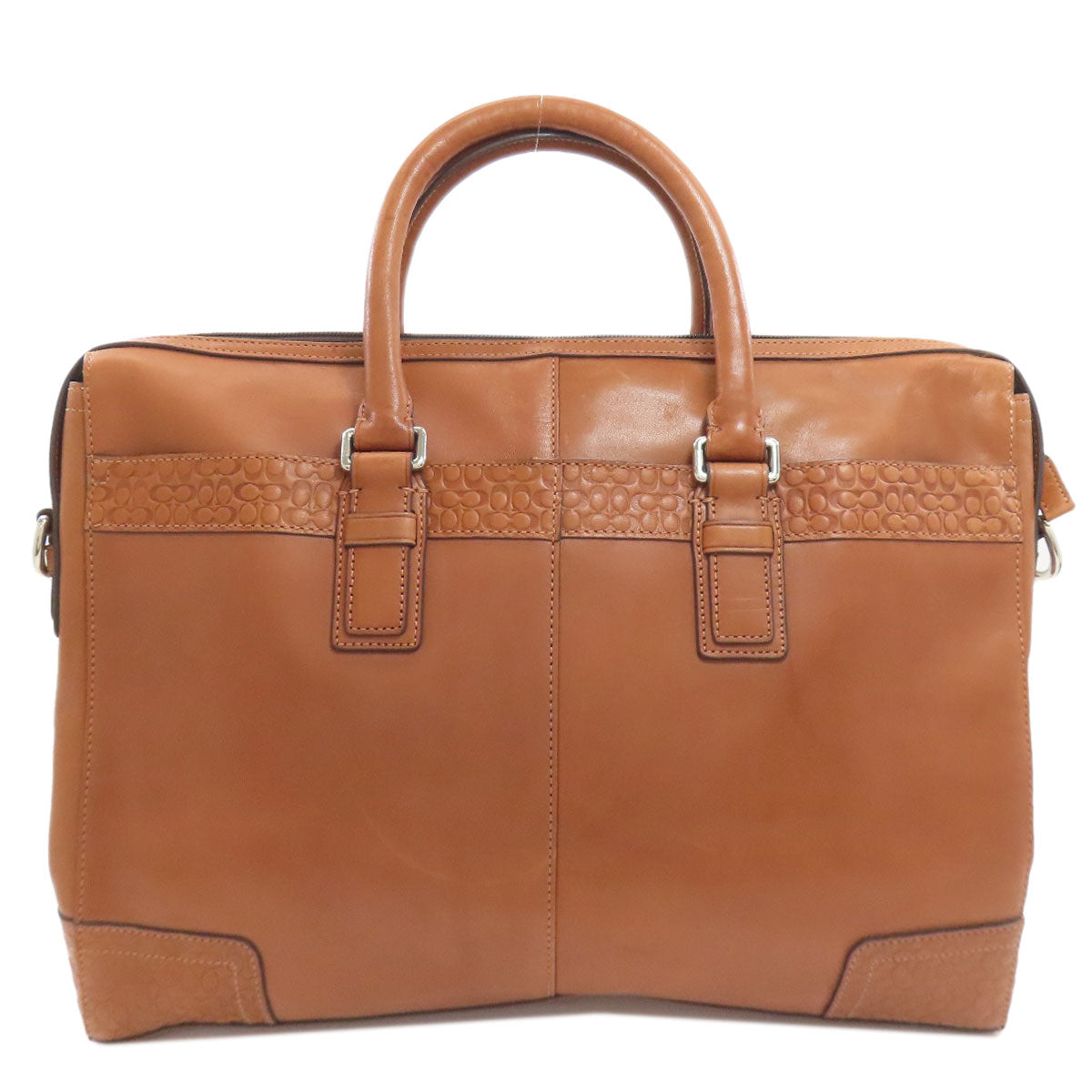 COACH F70454 Briefcase Business bag Leather mens [Used]