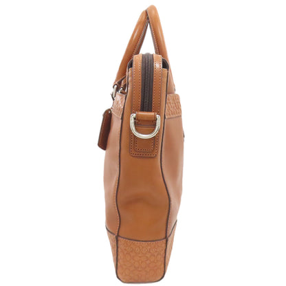 COACH F70454 Briefcase Business bag Leather mens [Used]