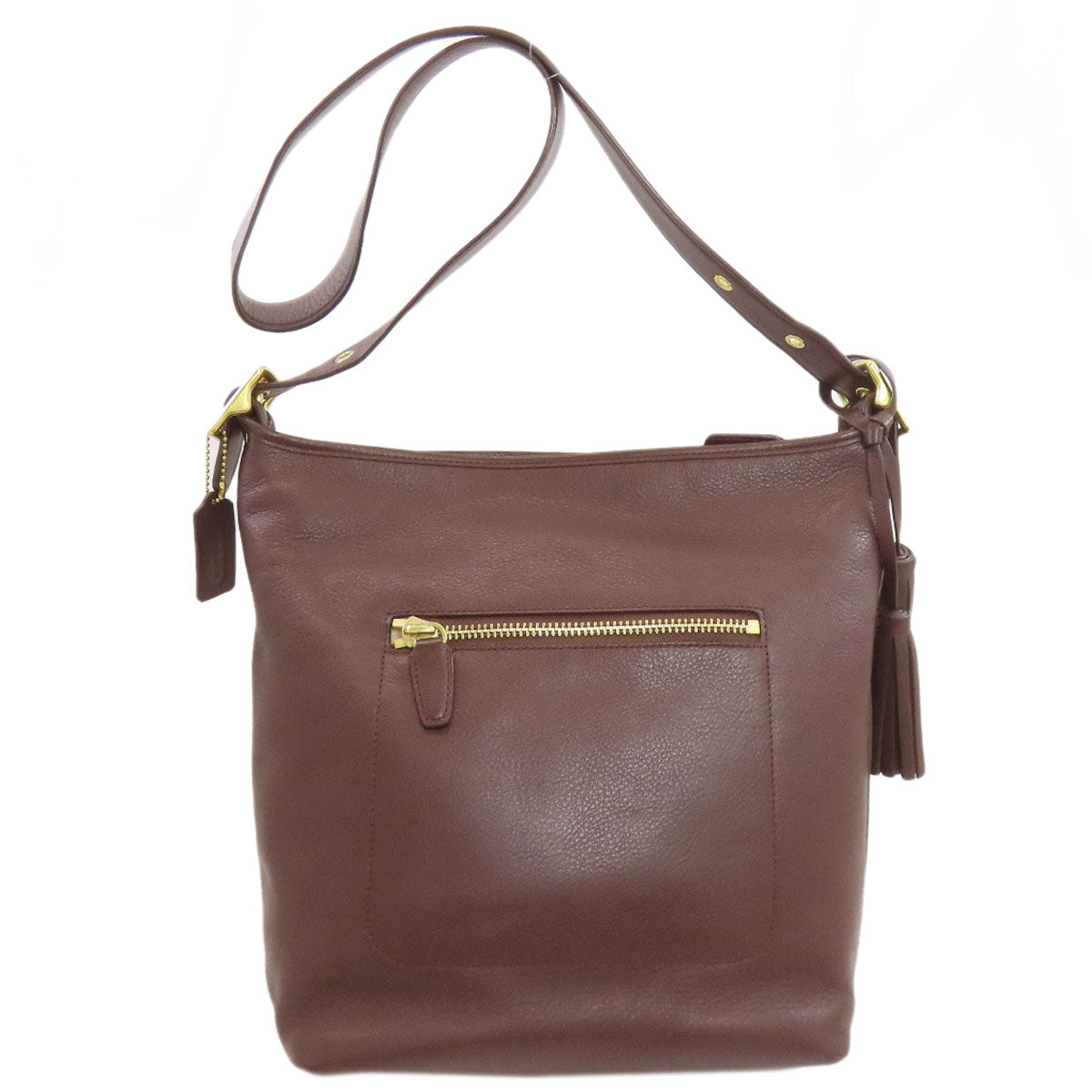 COACH 19889 logo Shoulder Bag Leather Ladies [Used]