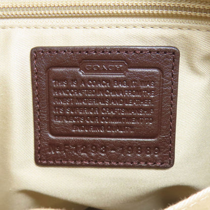 COACH 19889 logo Shoulder Bag Leather Ladies [Used]