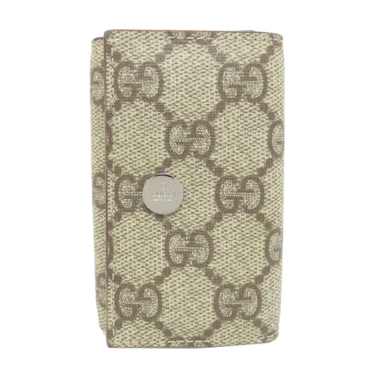 GUCCI 115063 GG Supreme key holder PVC Ladies [Used]