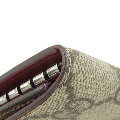 GUCCI 115063 GG Supreme key holder PVC Ladies [Used]