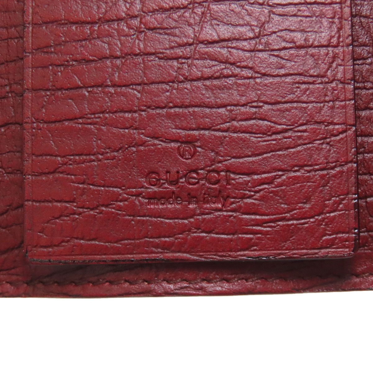 GUCCI 115063 GG Supreme key holder PVC Ladies [Used]