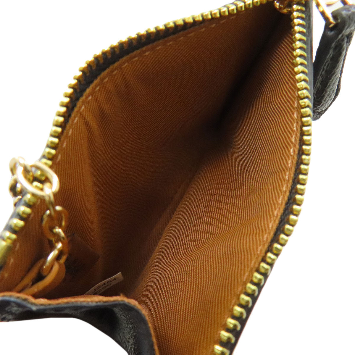 コーチ 88250 キーリング付き コインケース レザー レディース 【中古】【COACH】