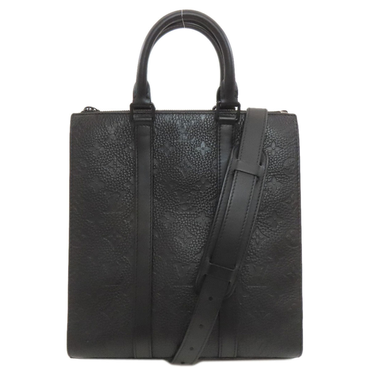 LOUIS VUITTON M21884 Sac Plat cloth Handbag Taurillon ClemenceLeather mens [Used]