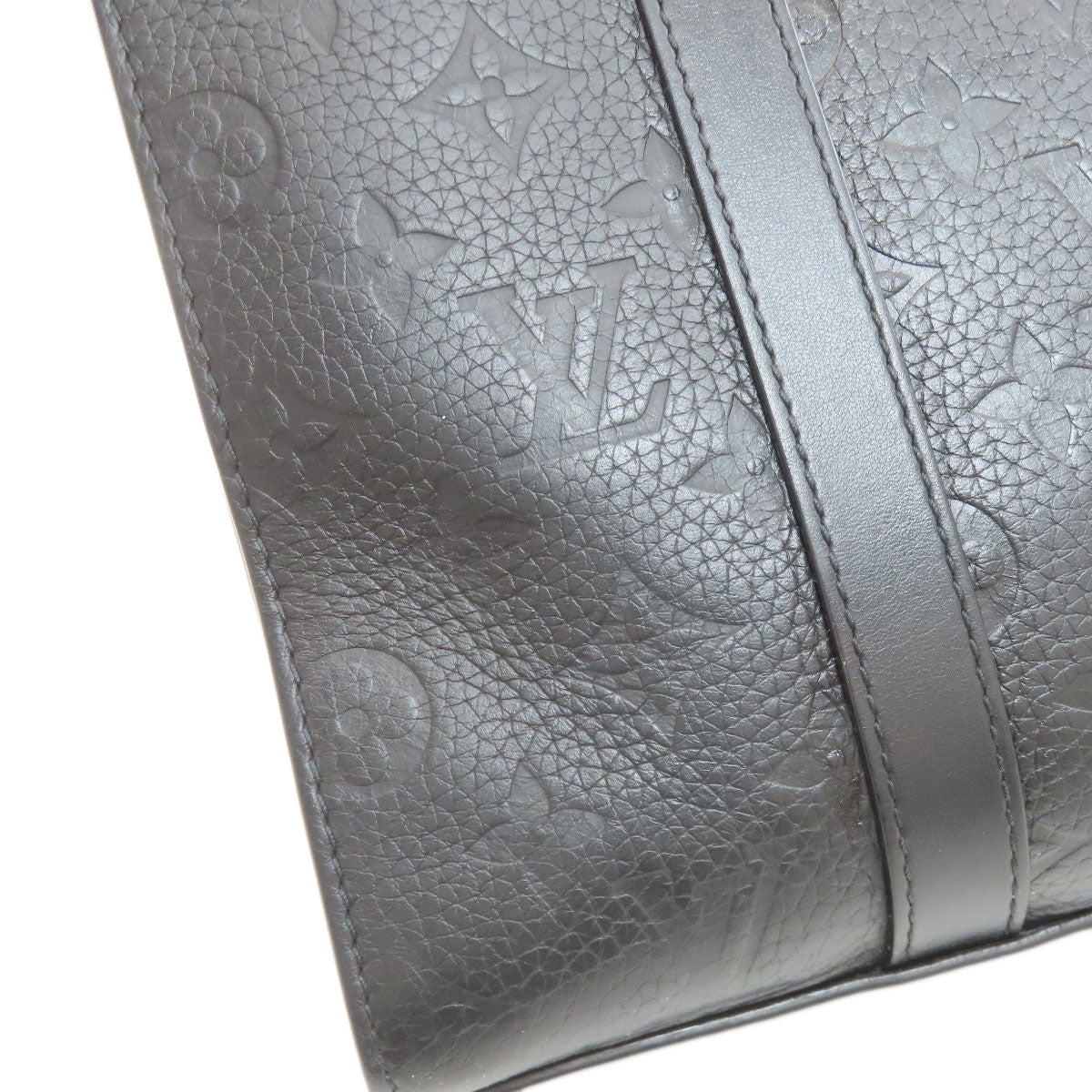 LOUIS VUITTON M21884 Sac Plat cloth Handbag Taurillon ClemenceLeather mens [Used]