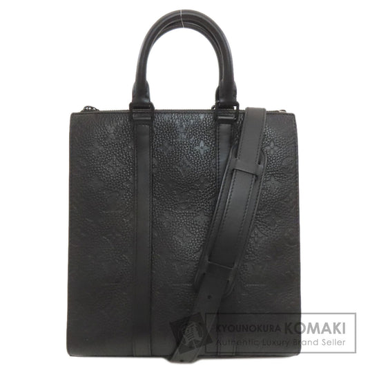 LOUIS VUITTON M21884 Sac Plat cloth Handbag Taurillon ClemenceLeather mens [Used]
