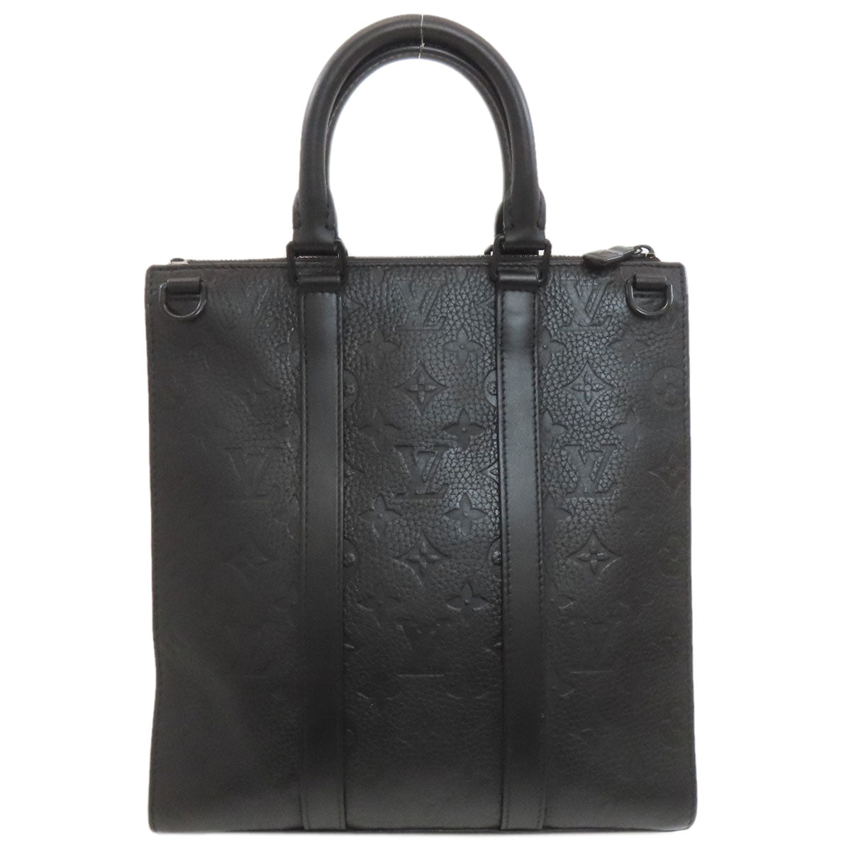 LOUIS VUITTON M21884 Sac Plat cloth Handbag Taurillon ClemenceLeather mens [Used]