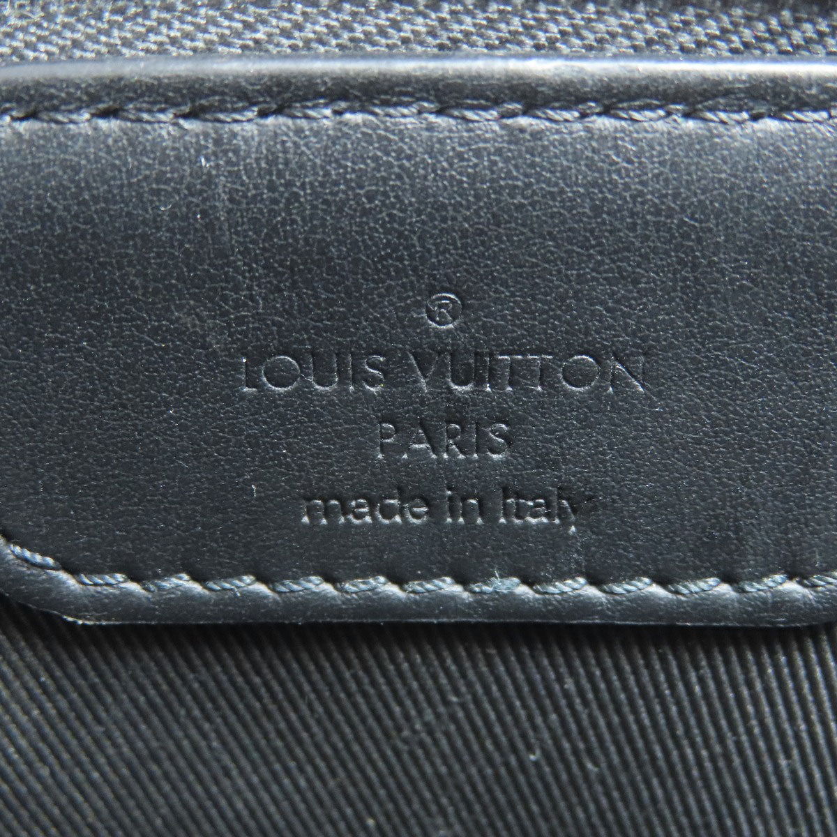 LOUIS VUITTON M21884 Sac Plat cloth Handbag Taurillon ClemenceLeather mens [Used]