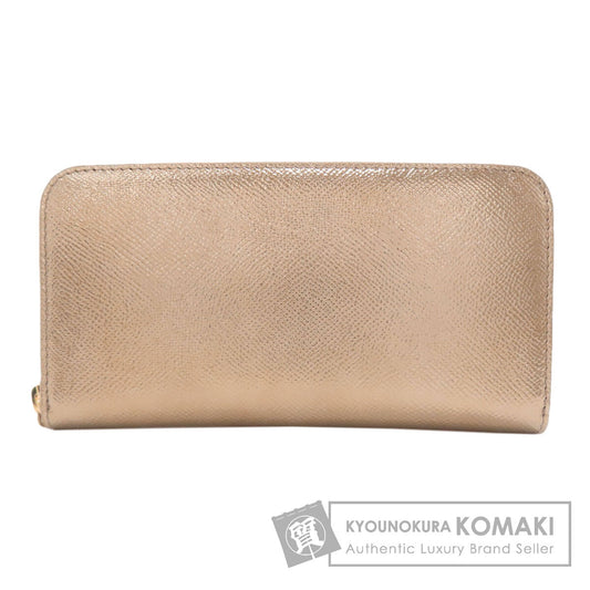 BVLGARI BVLGARI BVLGARI Long wallet (with coin pocket) Leather Ladies [Used]