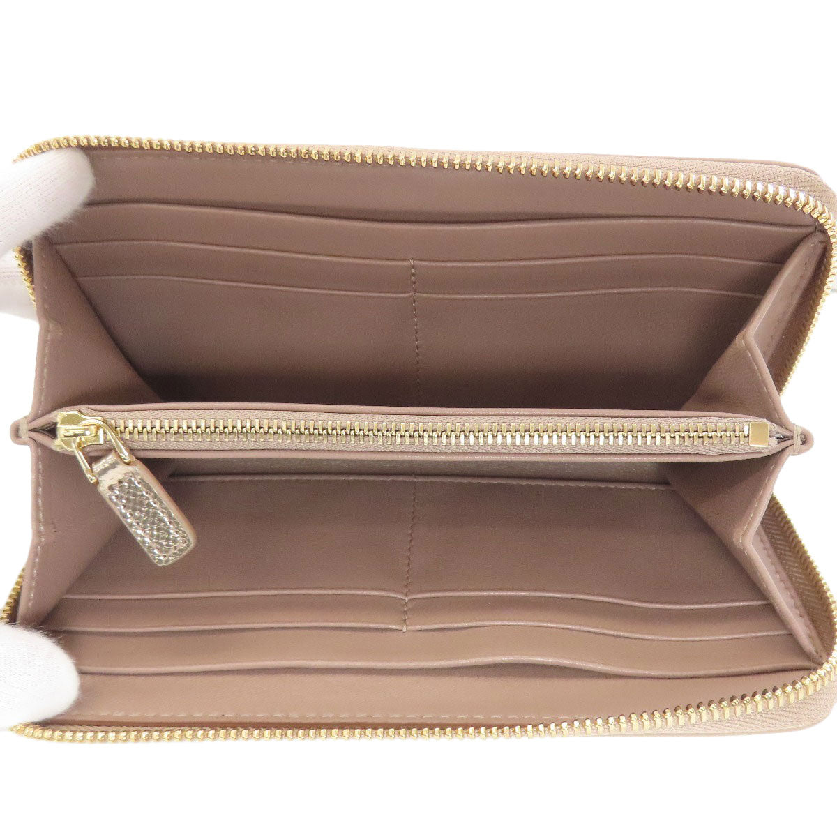 BVLGARI BVLGARI BVLGARI Long wallet (with coin pocket) Leather Ladies [Used]