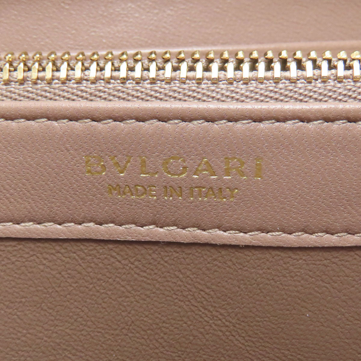 BVLGARI BVLGARI BVLGARI Long wallet (with coin pocket) Leather Ladies [Used]