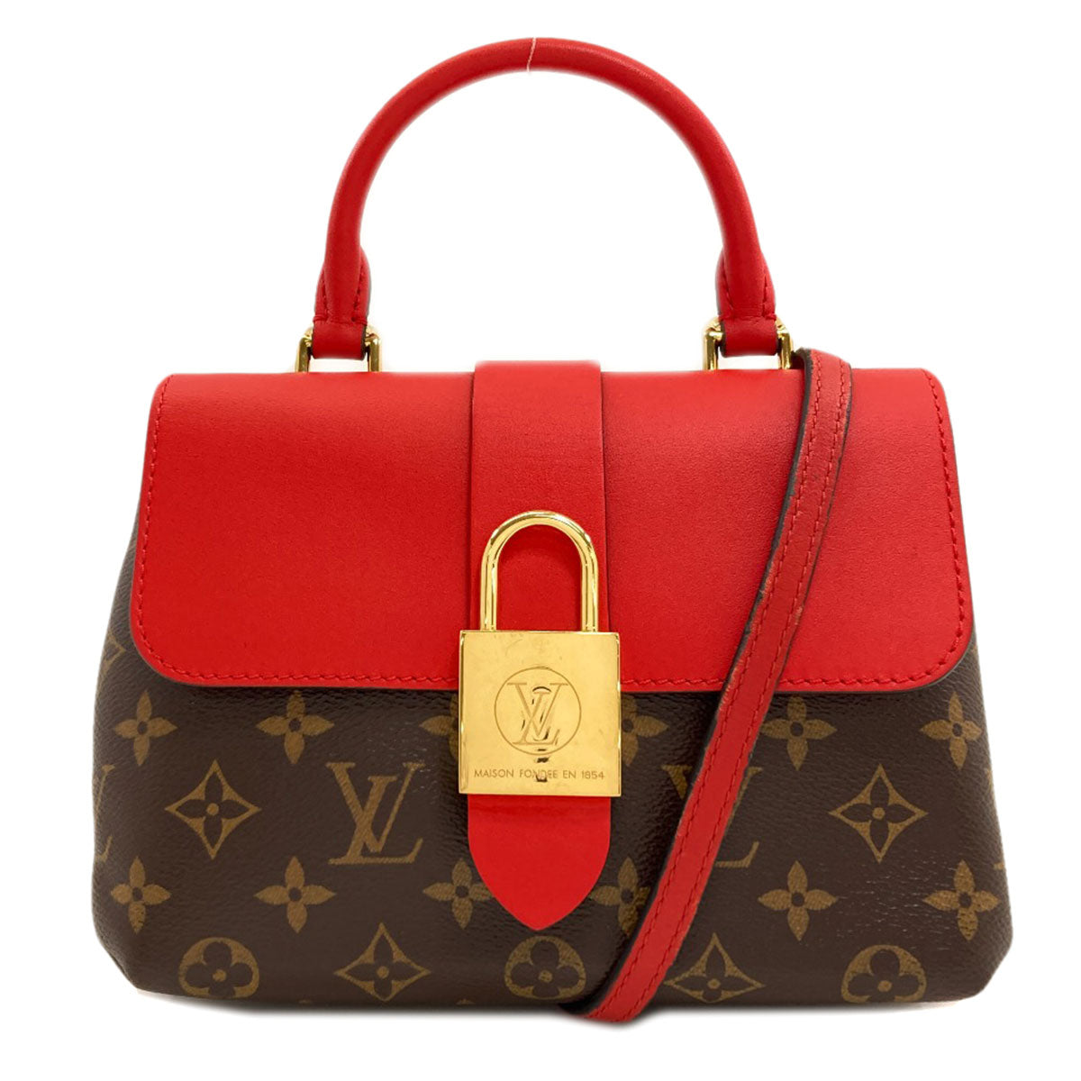 LOUIS VUITTON M44322 Rocky bb Handbag Monogram canvas Ladies [Used]