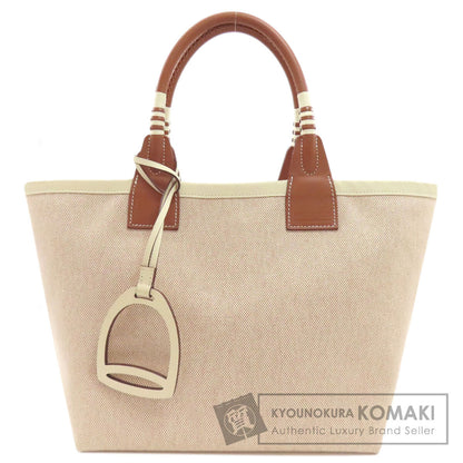 エルメス スティープ25 ハンドバッグ トワルアッシュ レディース 【中古】【HERMES】