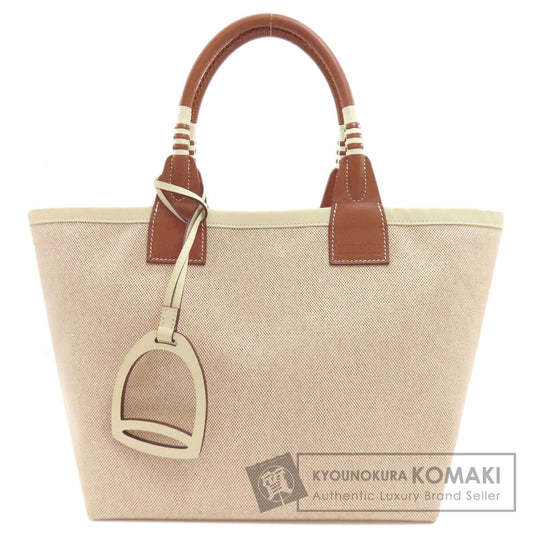 エルメス スティープ25 ハンドバッグ トワルアッシュ レディース 【中古】【HERMES】