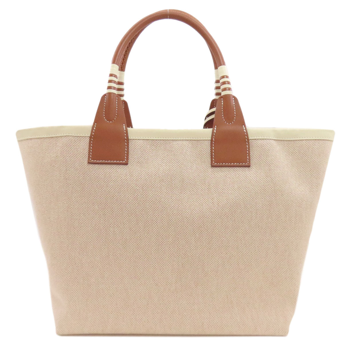 エルメス スティープ25 ハンドバッグ トワルアッシュ レディース 【中古】【HERMES】