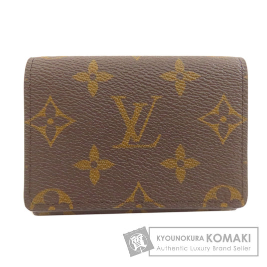 LOUIS VUITTON M63801 Anne Vert Cult De Visit Card Case Monogram canvas Ladies [Used]