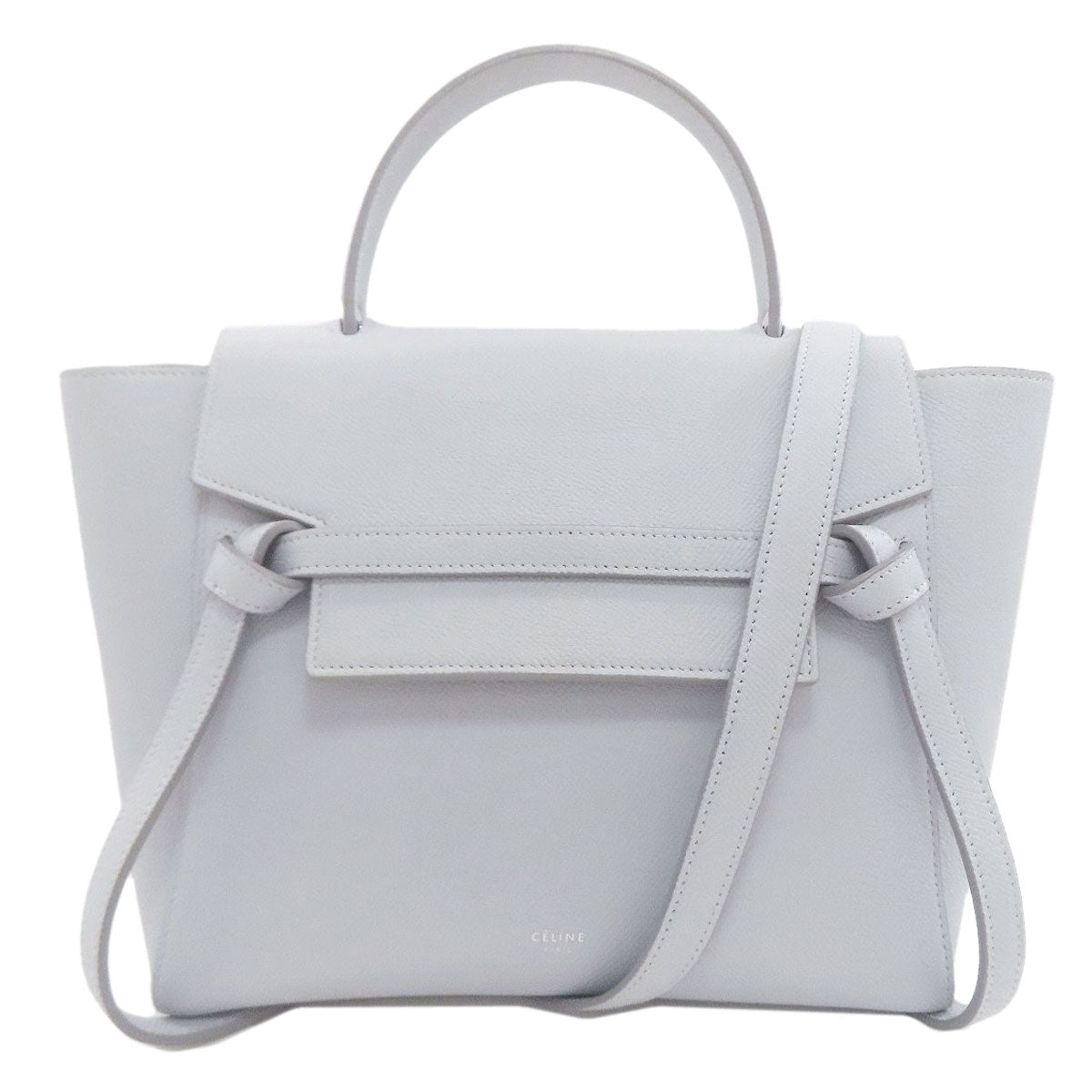 CELINE Belt bag 2WAY Handbag Leather Ladies [Used]