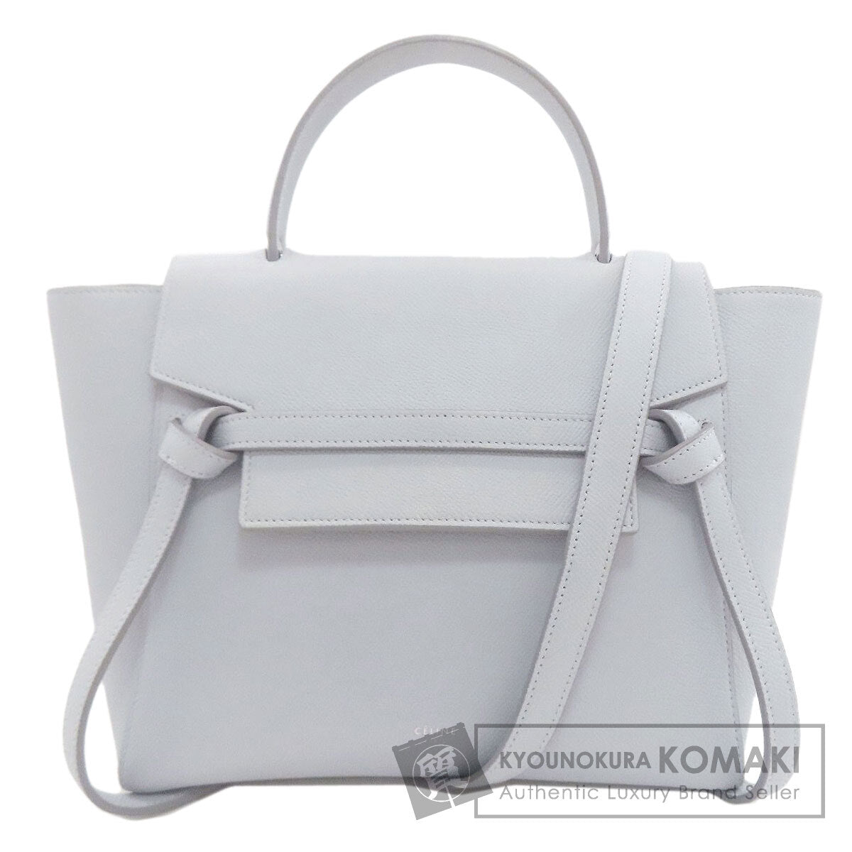 CELINE Belt bag 2WAY Handbag Leather Ladies [Used]