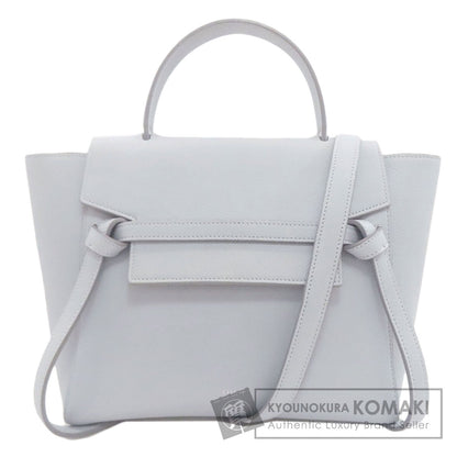 CELINE Belt bag 2WAY Handbag Leather Ladies [Used]