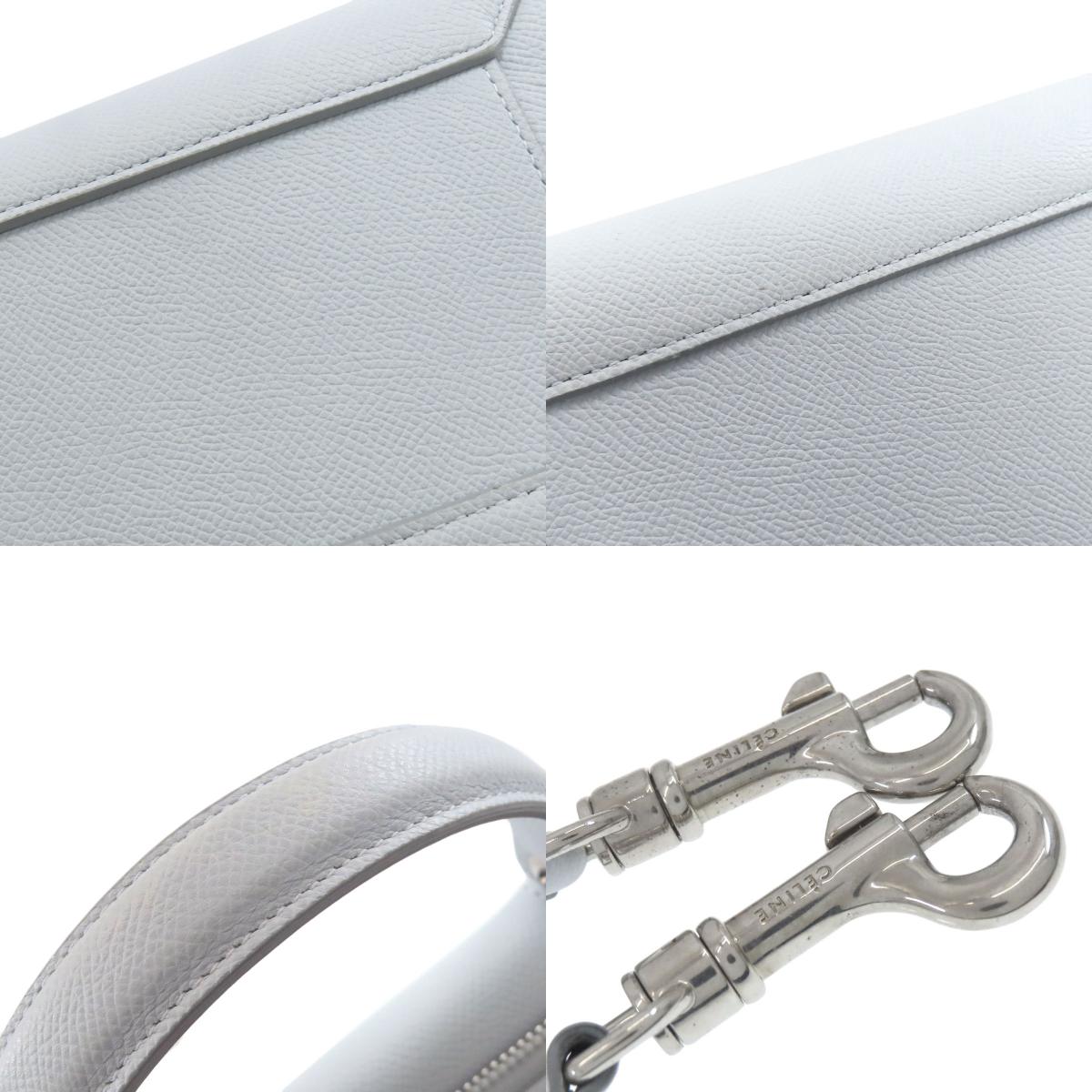 CELINE Belt bag 2WAY Handbag Leather Ladies [Used]