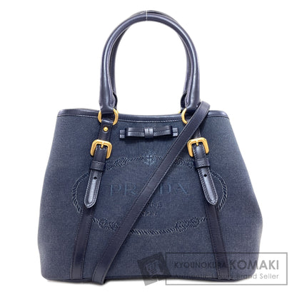 PRADA 2WAY Handbag Canvas Ladies [Used]
