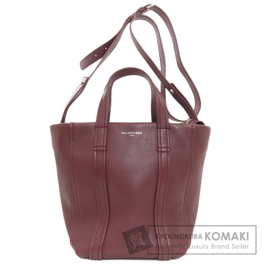 BALENCIAGA 502509 Laundry Kaba XS Handbag Leather Ladies [Used]