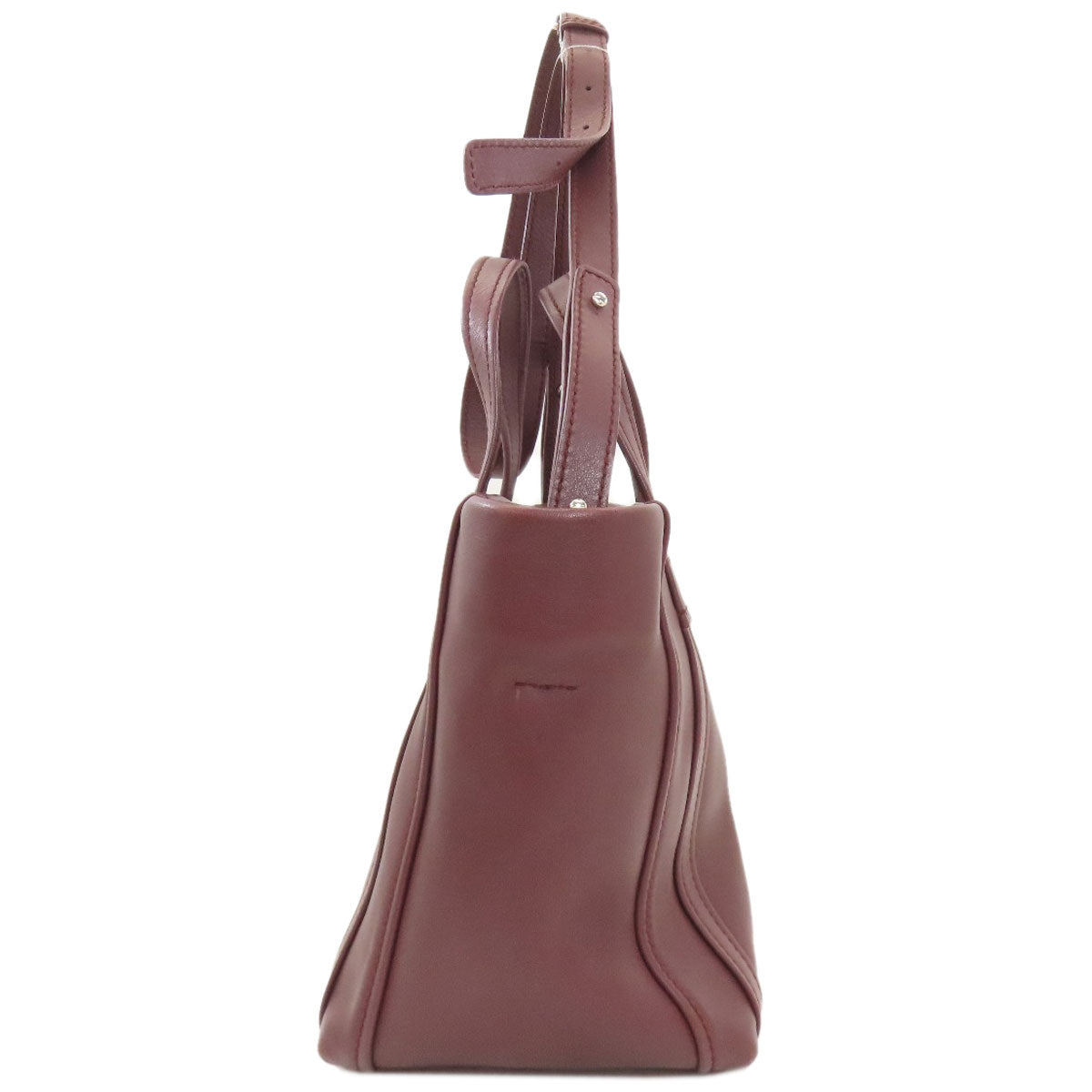 BALENCIAGA 502509 Laundry Kaba XS Handbag Leather Ladies [Used]