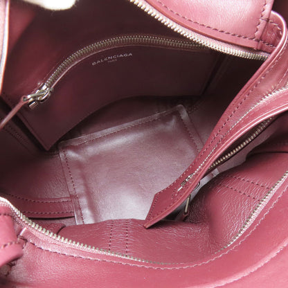 BALENCIAGA 502509 Laundry Kaba XS Handbag Leather Ladies [Used]