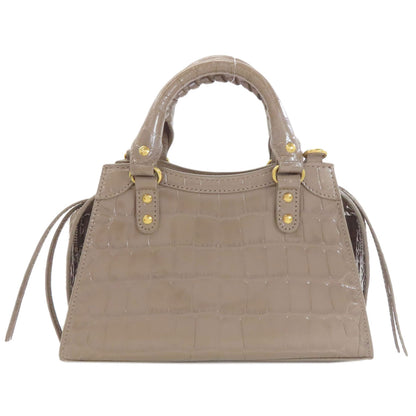 BALENCIAGA 638524 Neo Classic Mini City 2WAY Handbag Calf Ladies [Used]